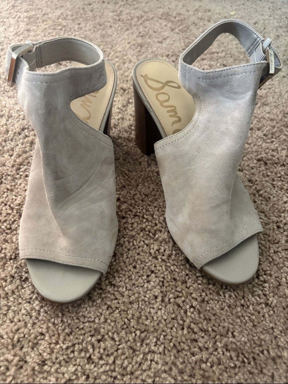 Sam Edelman Peep Toes - sz. 7